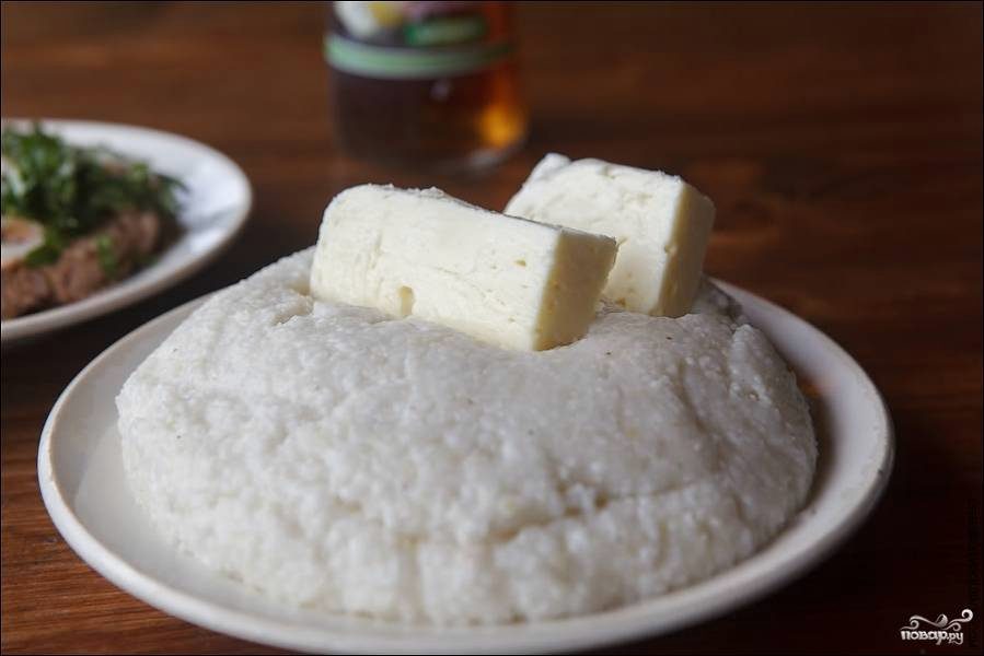 Мамалыга с сыром